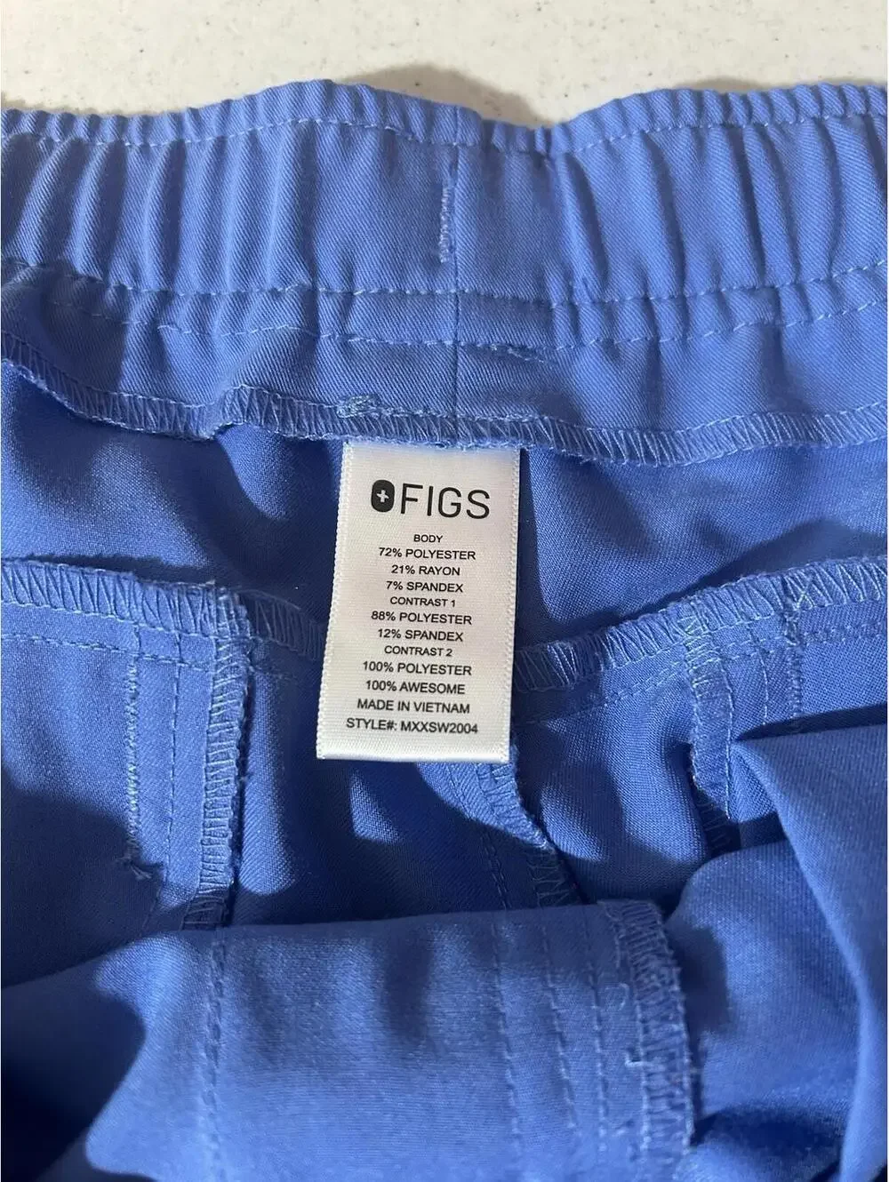 Figs Tansen Jogger Scrub Pants Mens XL Royal Blue PO 1809